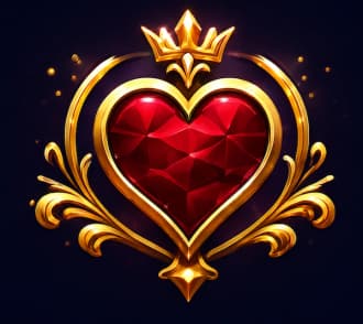 hearts card game logo