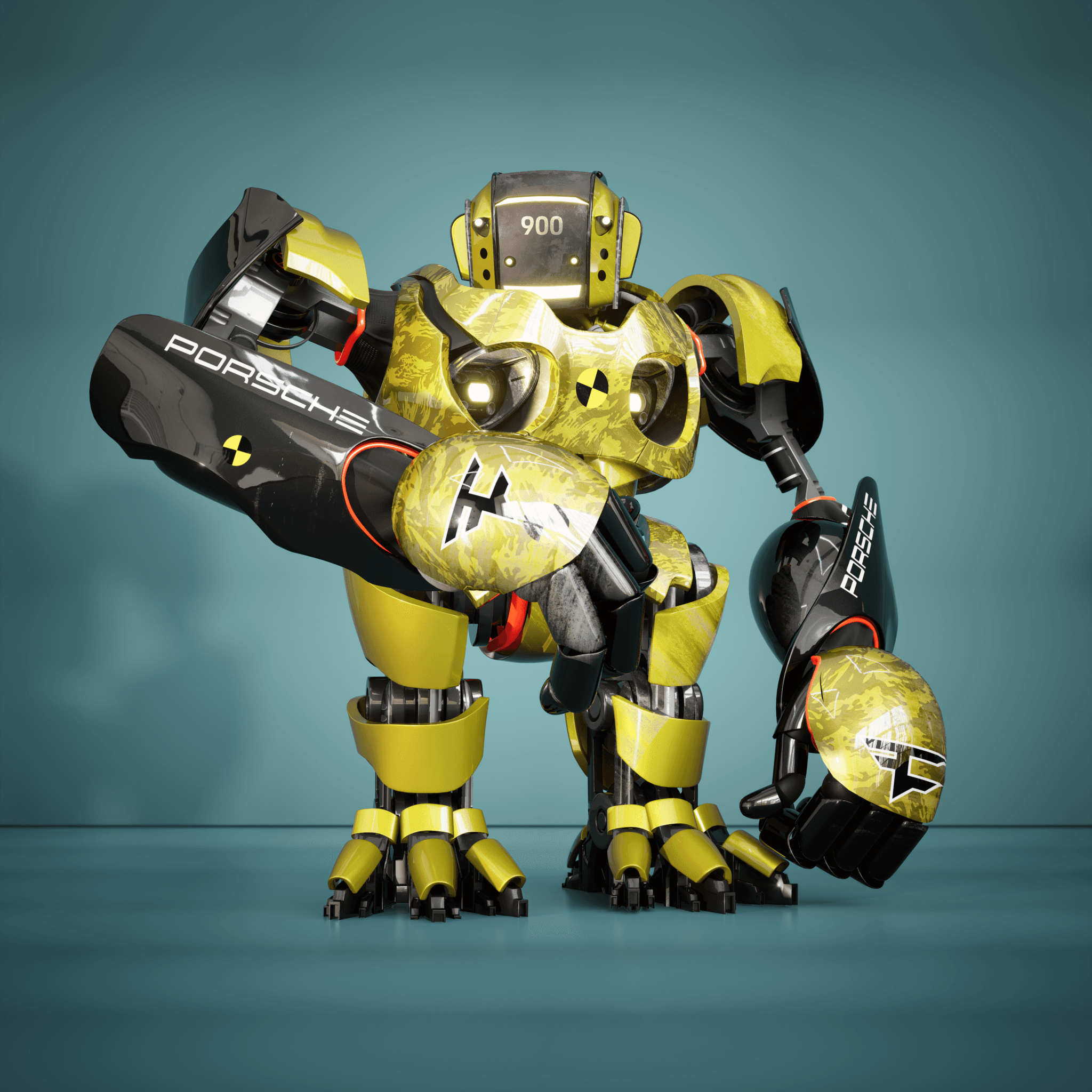 PORSCHΞ PIONΞERS CO-PILOT 900