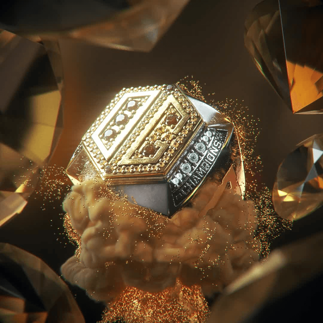 Gold Dota 2 Ring #7/10