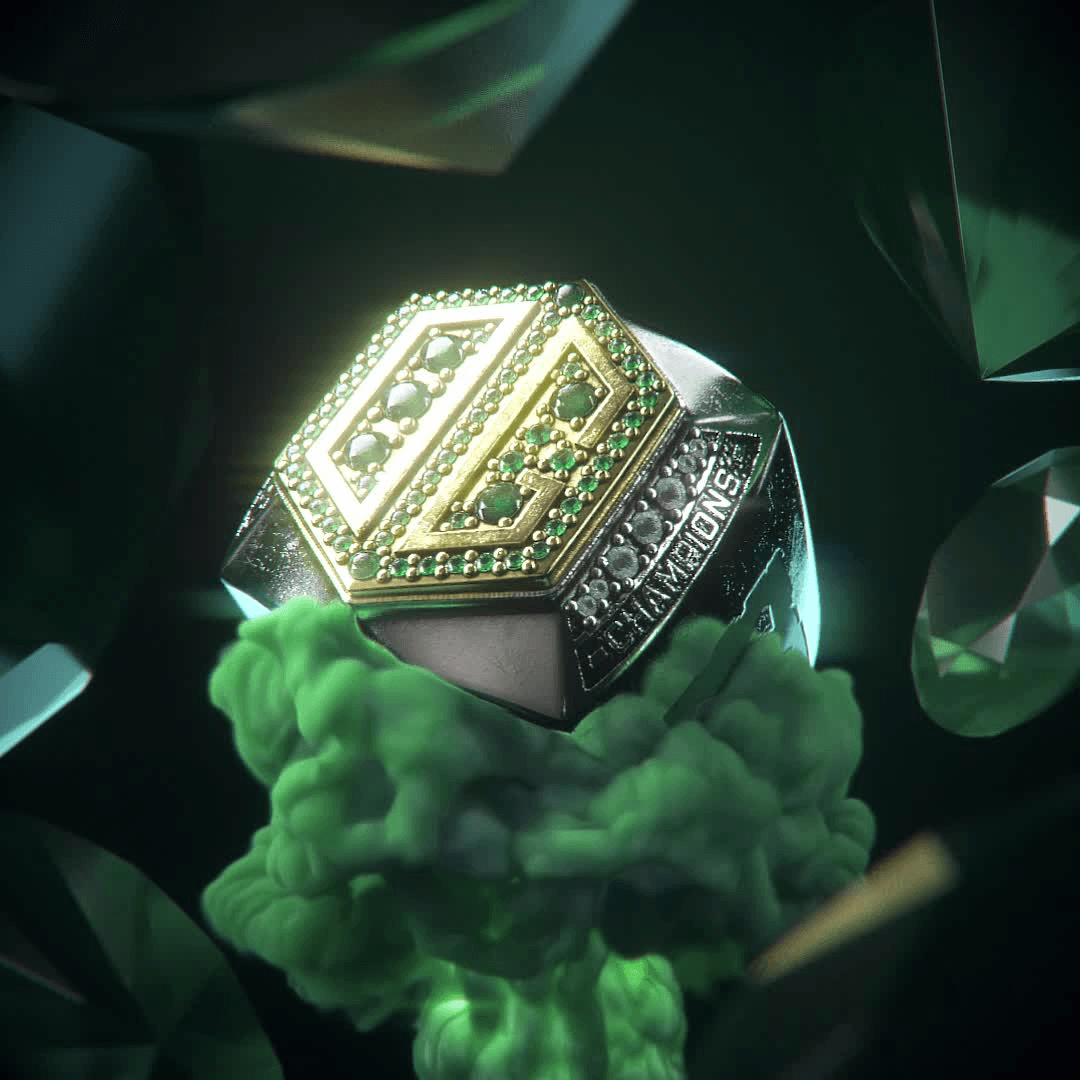 Green Dota 2 Ring #9/20